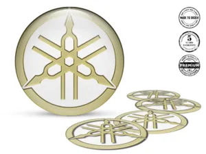 Yamaha Adesivo Silicone Logo Decalcomania Ruota Lusso